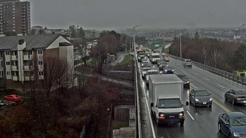 MacKay Bridge - Dartmouth bound