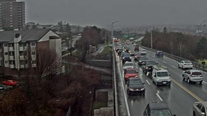 MacKay Bridge - Dartmouth bound