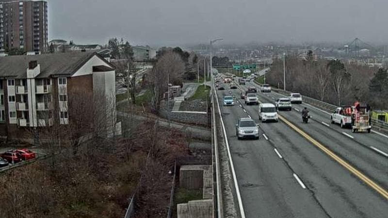 MacKay Bridge - Dartmouth bound