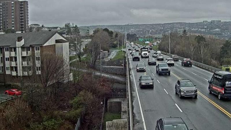 MacKay Bridge - Dartmouth bound