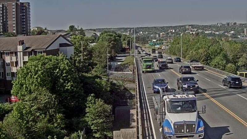 MacKay Bridge - Dartmouth bound