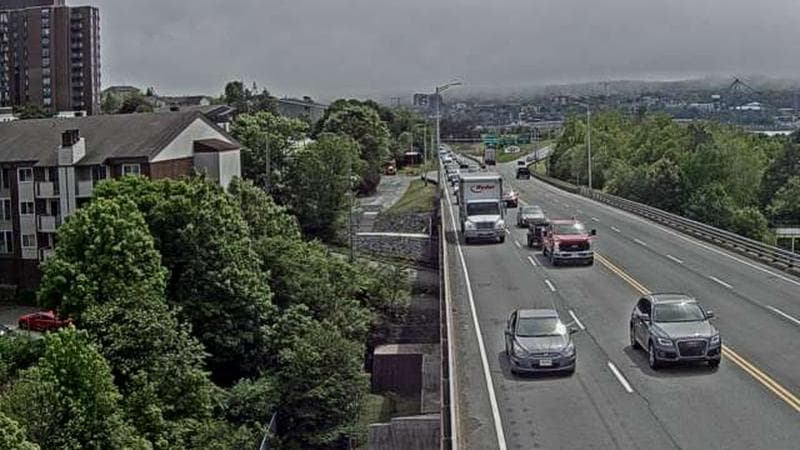 MacKay Bridge - Dartmouth bound