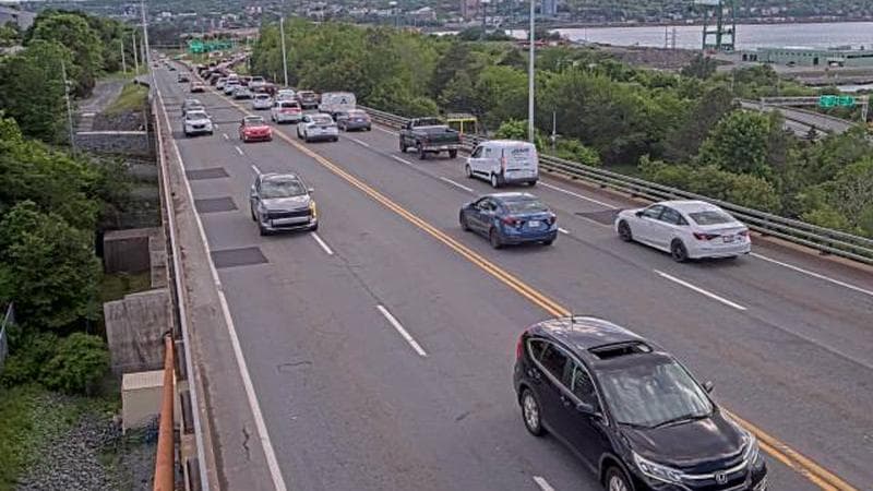 MacKay Bridge - Dartmouth bound