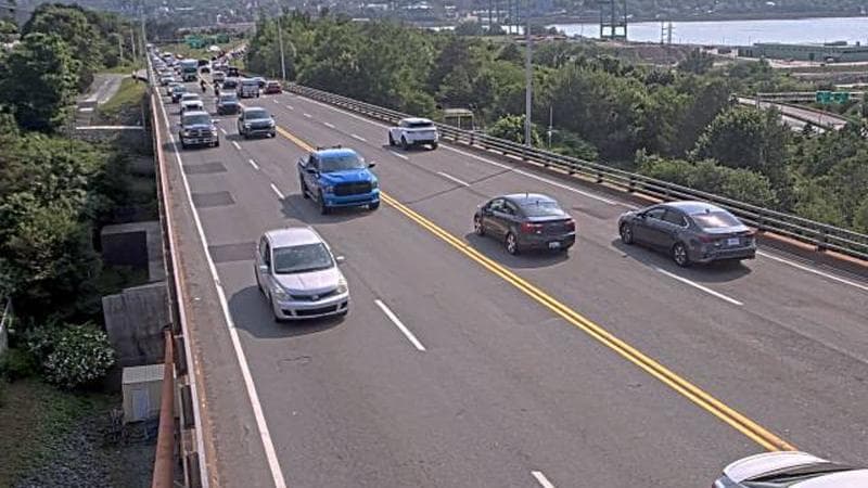 MacKay Bridge - Dartmouth bound
