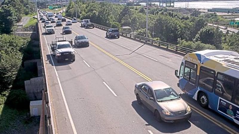 MacKay Bridge - Dartmouth bound