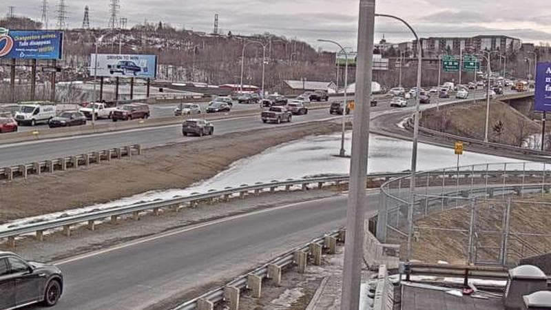 MacKay Bridge - Halifax bound