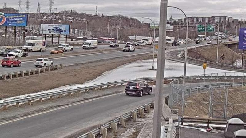 MacKay Bridge - Halifax bound