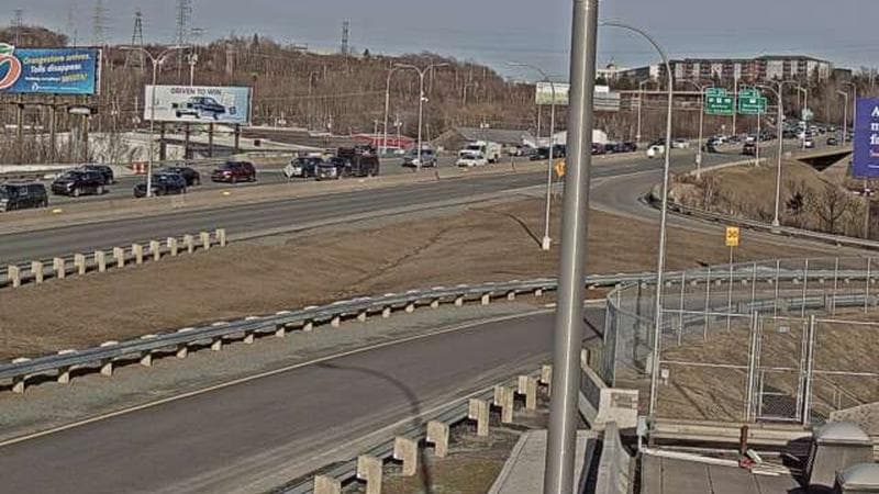 MacKay Bridge - Halifax bound