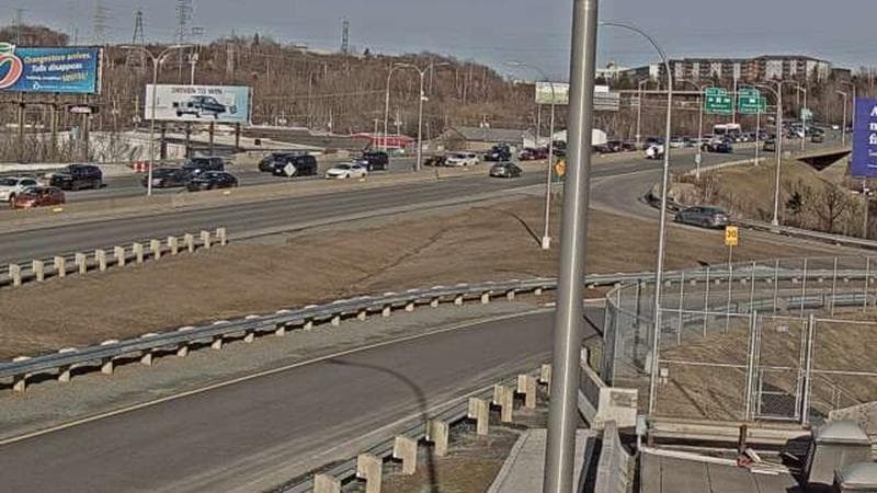 MacKay Bridge - Halifax bound