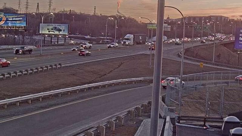 MacKay Bridge - Halifax bound