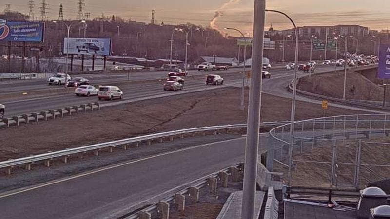 MacKay Bridge - Halifax bound