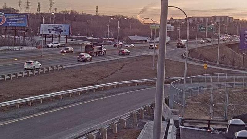 MacKay Bridge - Halifax bound