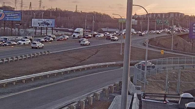 MacKay Bridge - Halifax bound