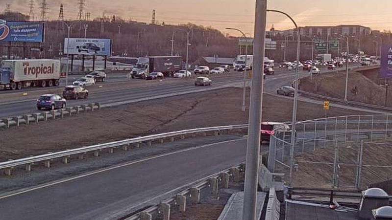 MacKay Bridge - Halifax bound