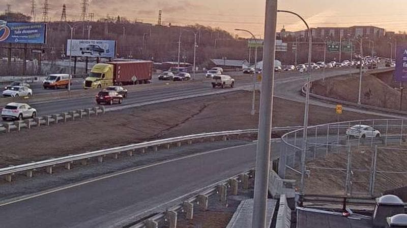 MacKay Bridge - Halifax bound