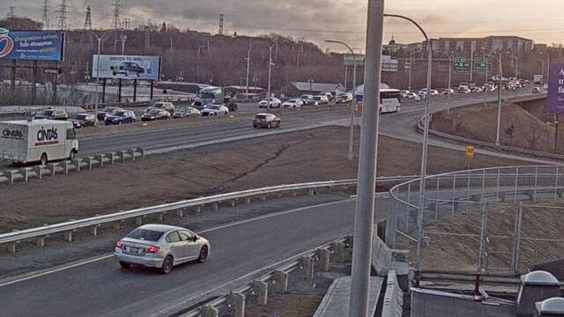 MacKay Bridge - Halifax bound