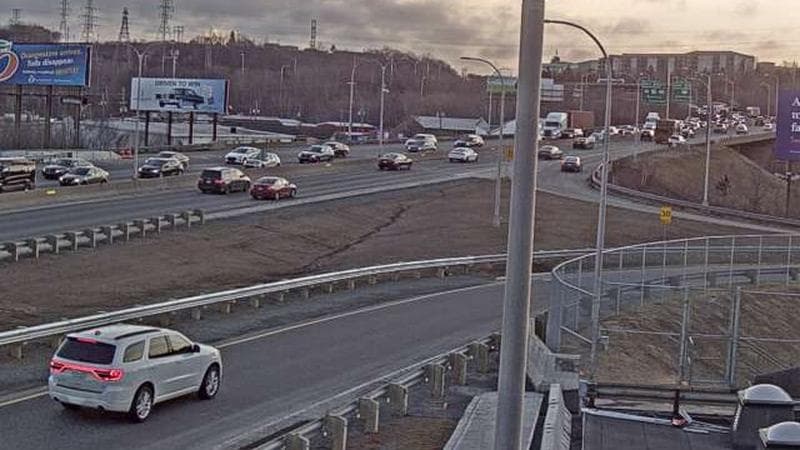 MacKay Bridge - Halifax bound