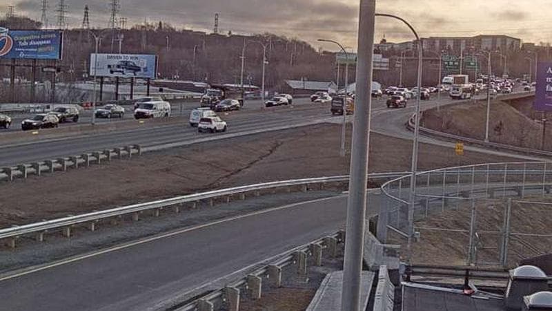 MacKay Bridge - Halifax bound