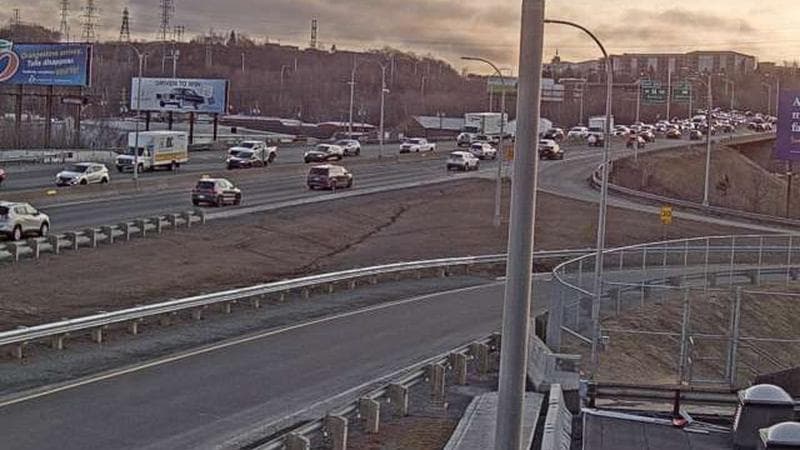 MacKay Bridge - Halifax bound