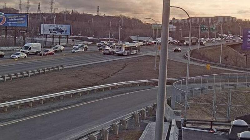 MacKay Bridge - Halifax bound