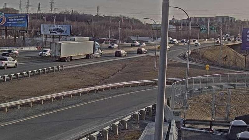 MacKay Bridge - Halifax bound