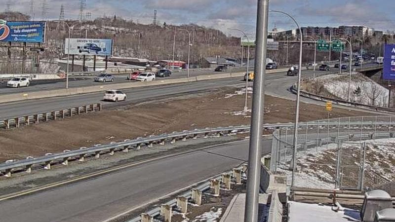 MacKay Bridge - Halifax bound