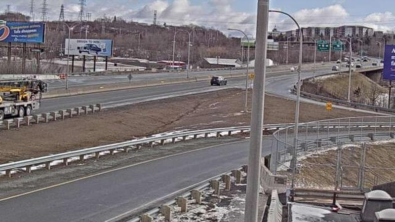 MacKay Bridge - Halifax bound