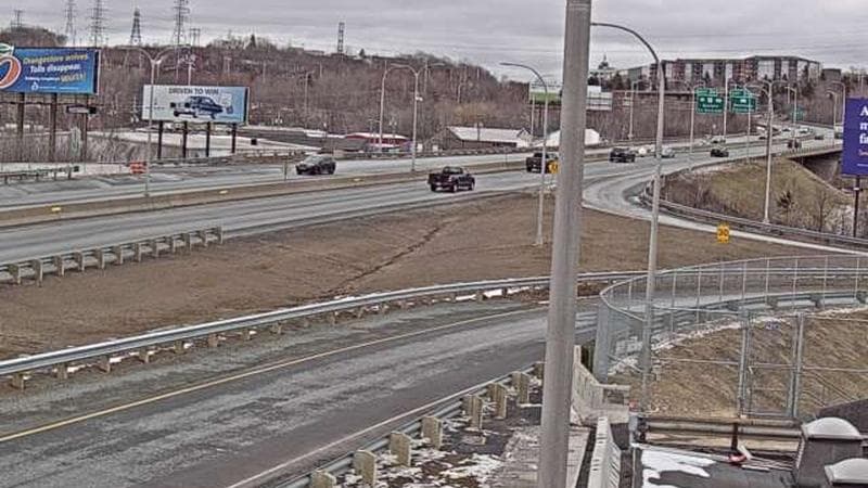 MacKay Bridge - Halifax bound
