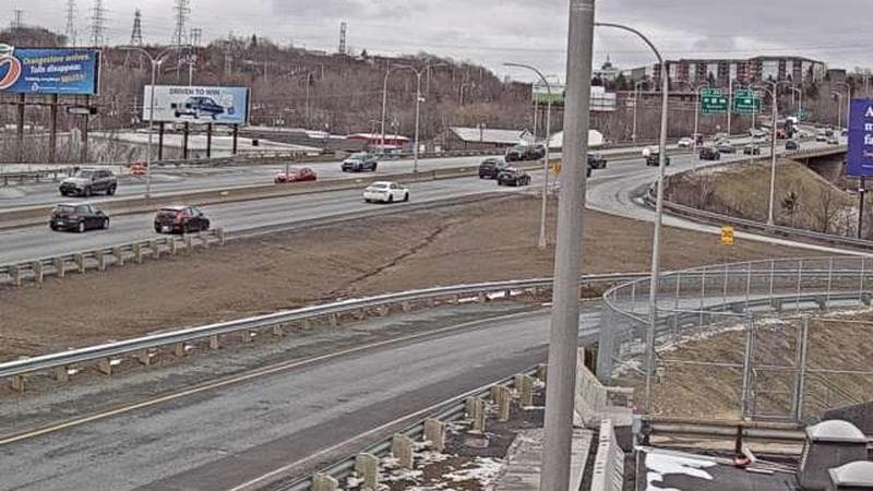 MacKay Bridge - Halifax bound