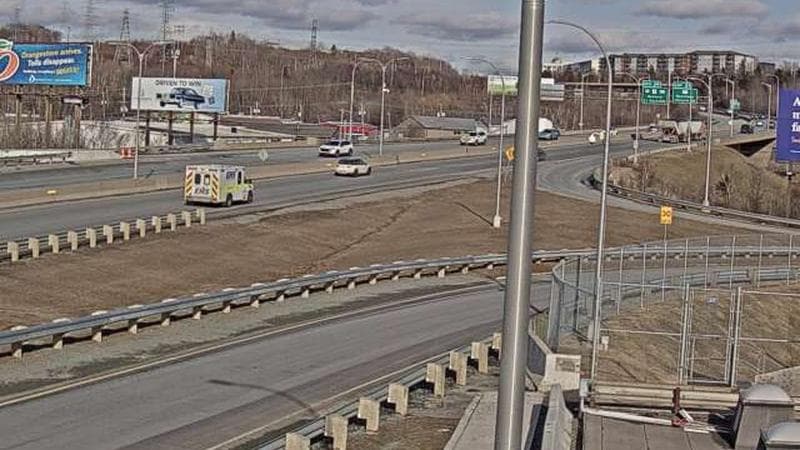 MacKay Bridge - Halifax bound