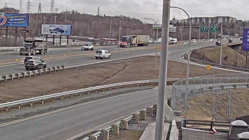 MacKay Bridge - Halifax bound