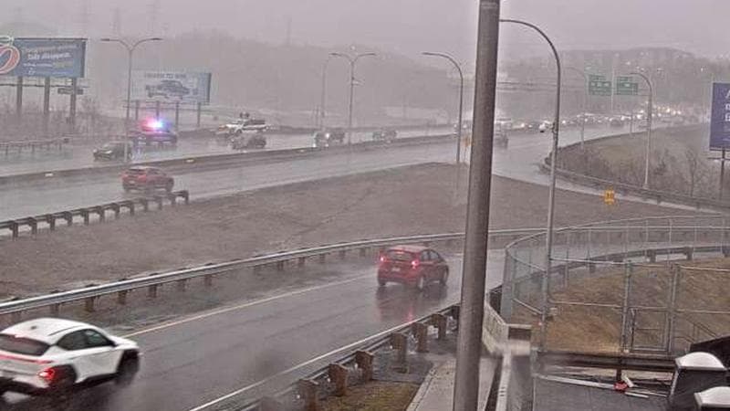 MacKay Bridge - Halifax bound