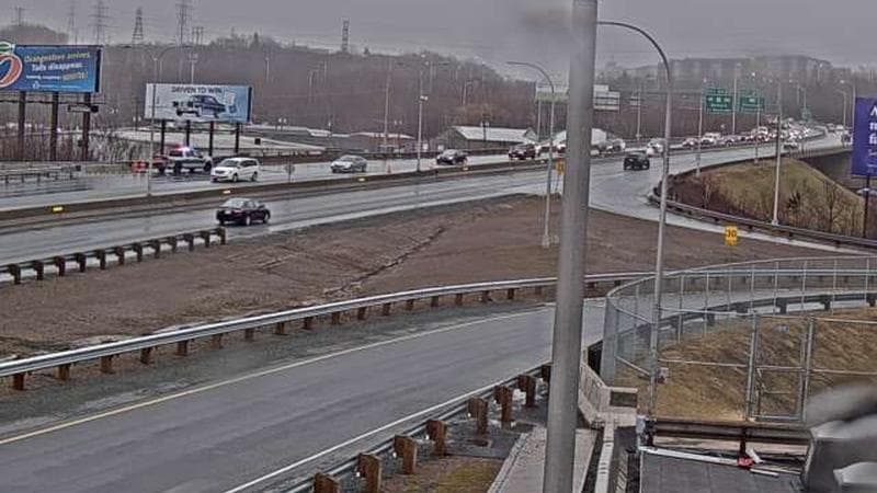 MacKay Bridge - Halifax bound