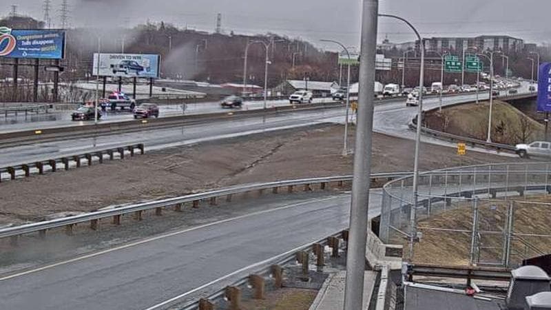 MacKay Bridge - Halifax bound