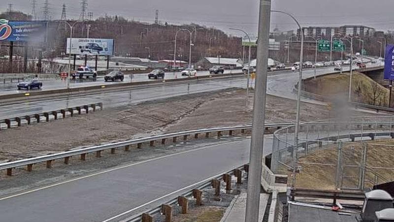 MacKay Bridge - Halifax bound