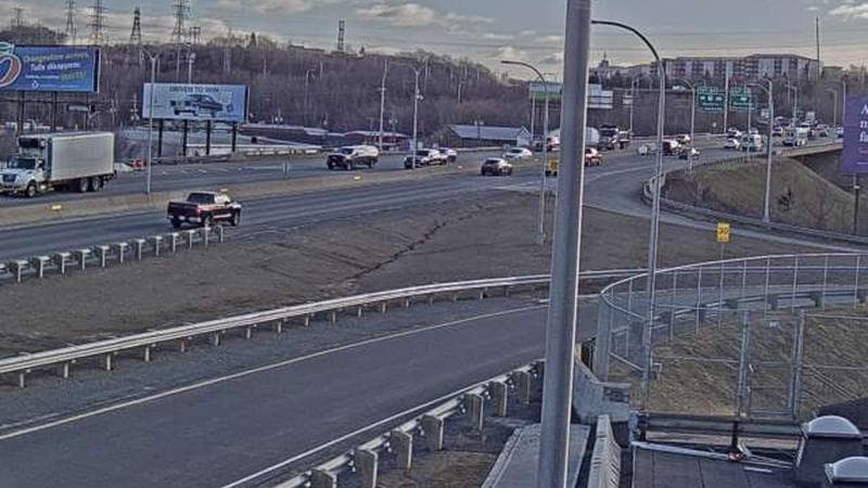 MacKay Bridge - Halifax bound