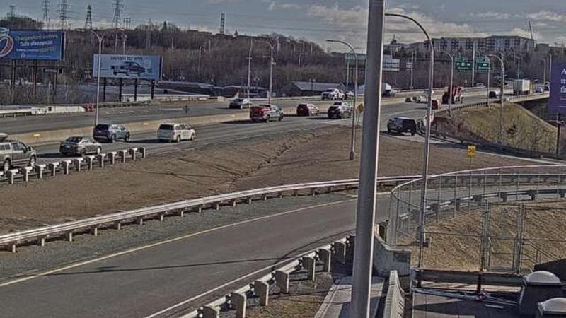 MacKay Bridge - Halifax bound