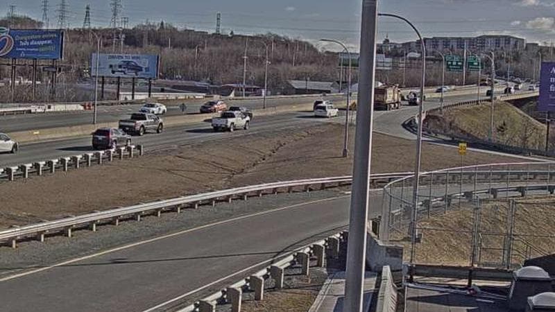 MacKay Bridge - Halifax bound