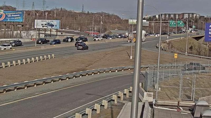 MacKay Bridge - Halifax bound