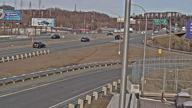 MacKay Bridge - Halifax bound