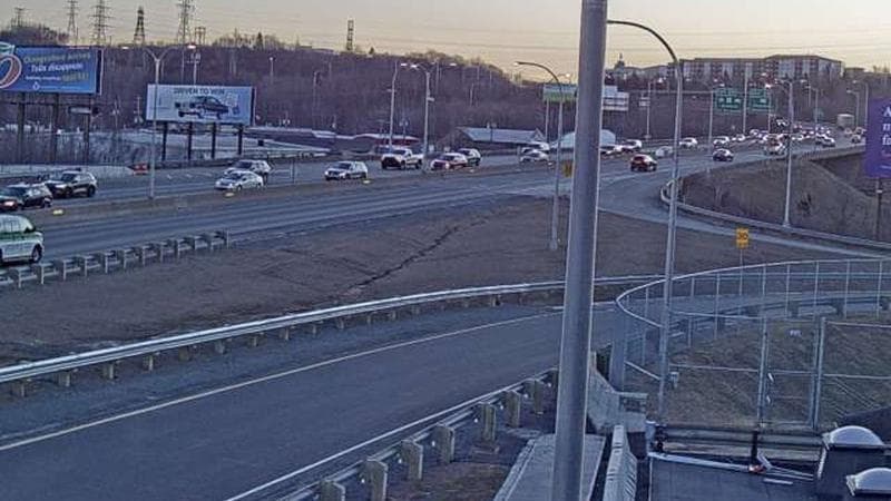 MacKay Bridge - Halifax bound