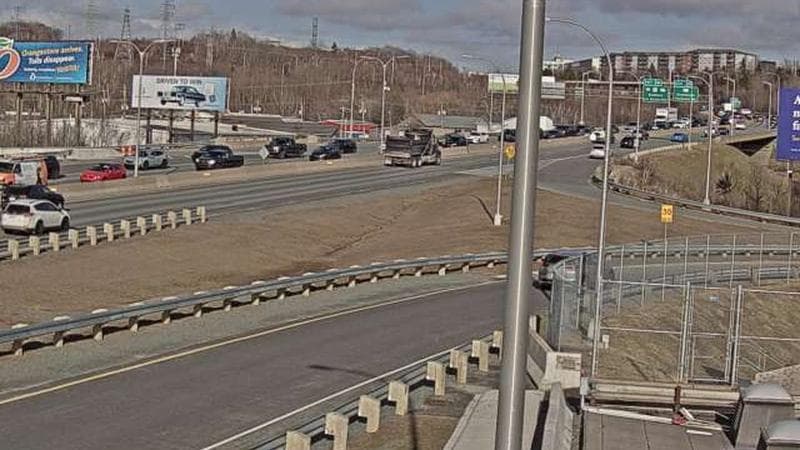 MacKay Bridge - Halifax bound