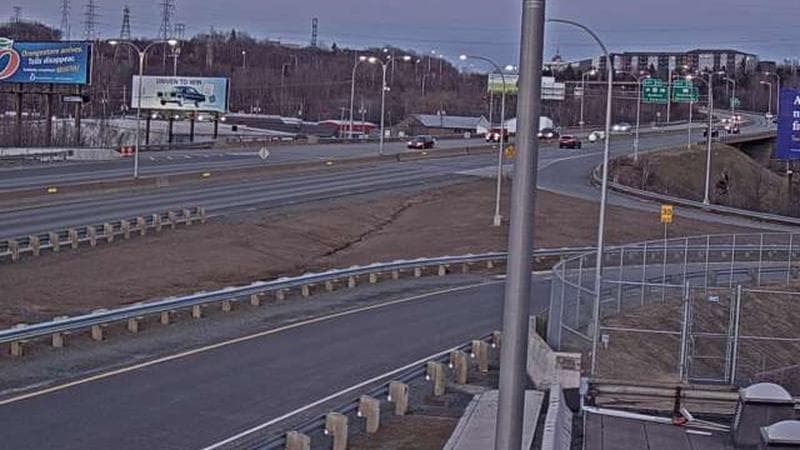 MacKay Bridge - Halifax bound