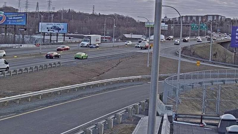 MacKay Bridge - Halifax bound
