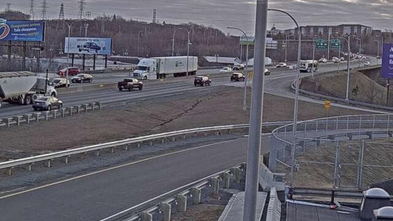 MacKay Bridge - Halifax bound