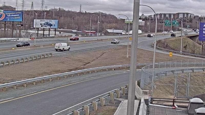 MacKay Bridge - Halifax bound