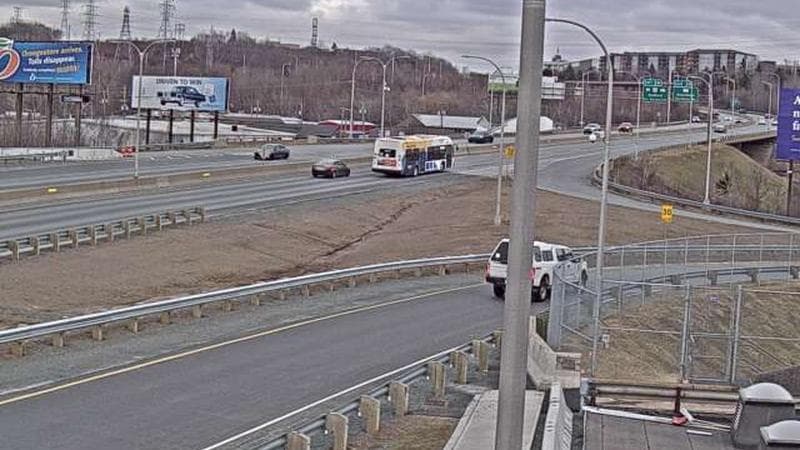 MacKay Bridge - Halifax bound