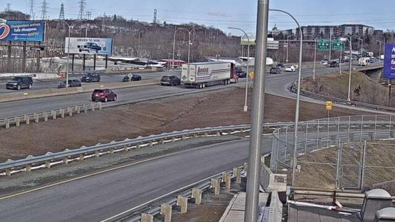 MacKay Bridge - Halifax bound