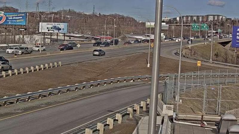MacKay Bridge - Halifax bound
