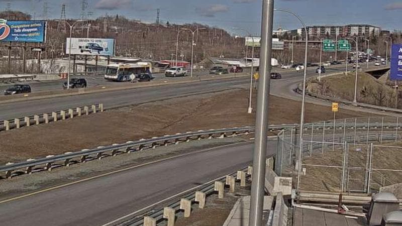 MacKay Bridge - Halifax bound